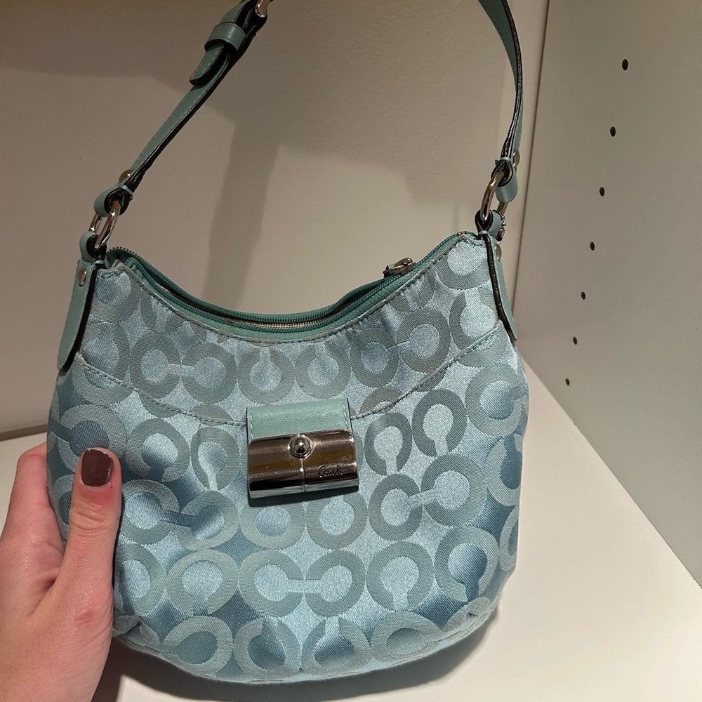 COACH Vintage Blue Handbag